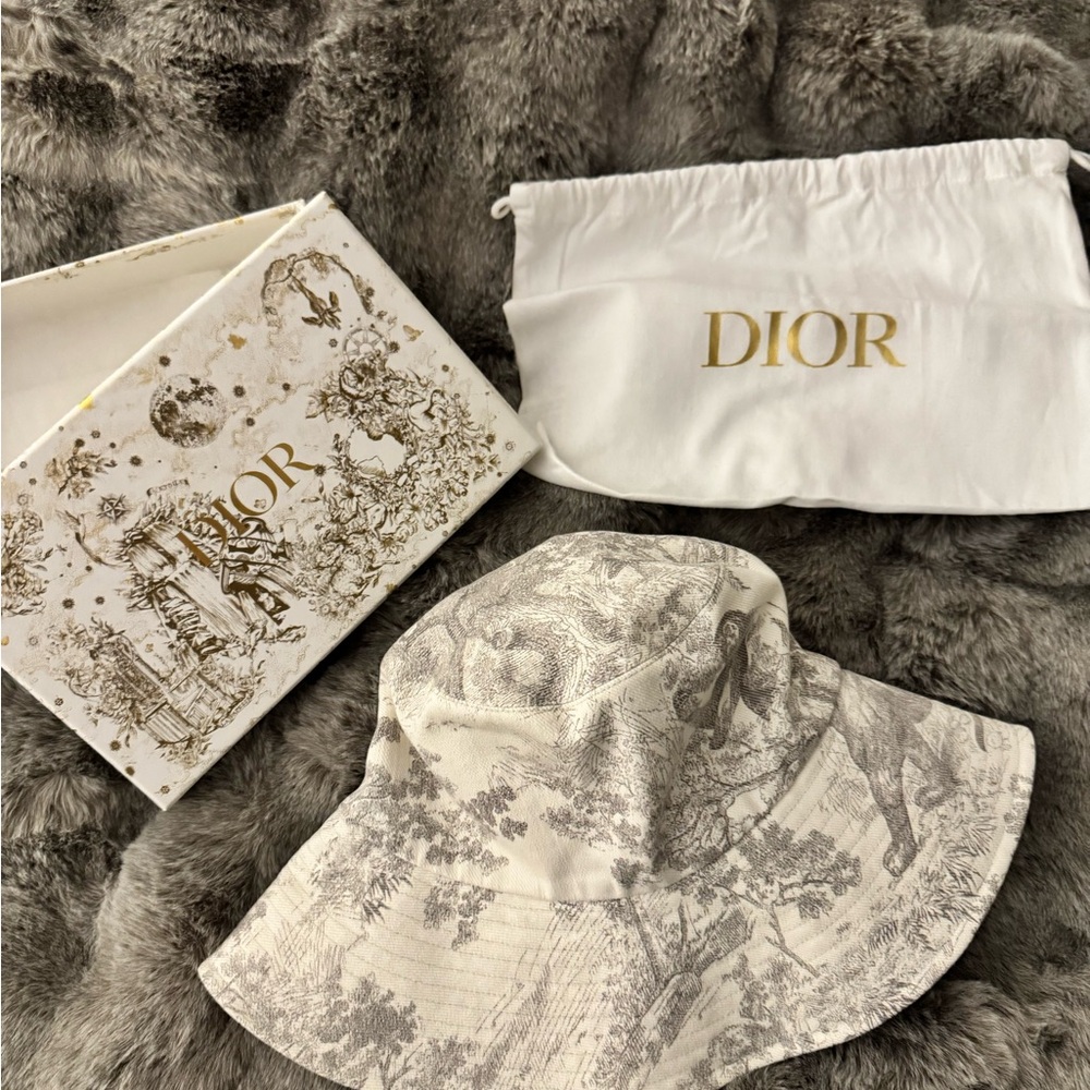 Dior Toile De Jouy Bucket Hat